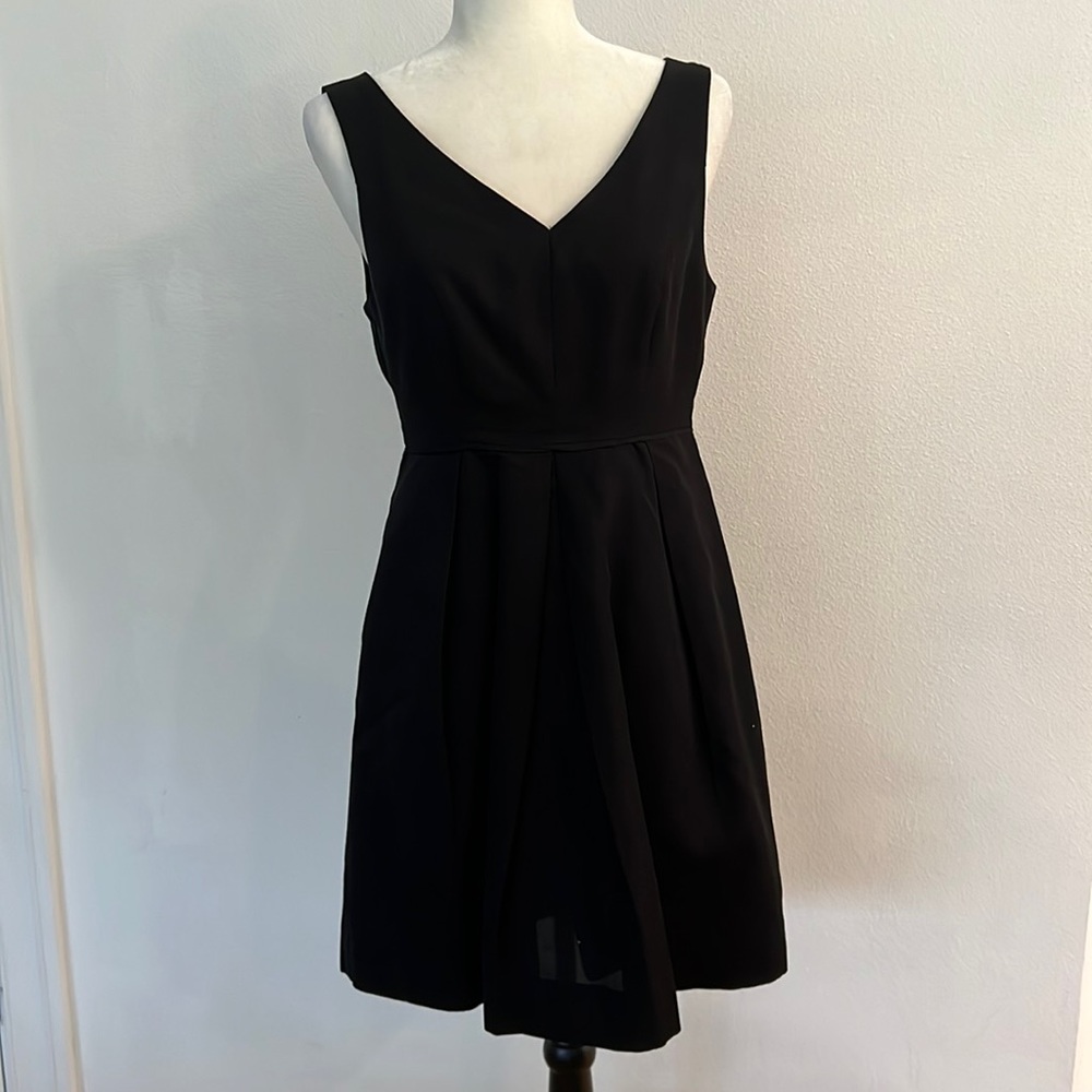 J Crew black dress with pockets